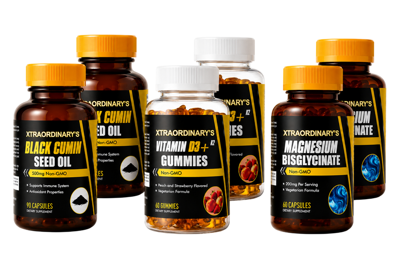 Complete Wellness Bundle – 2 Pack (6 Bottles)