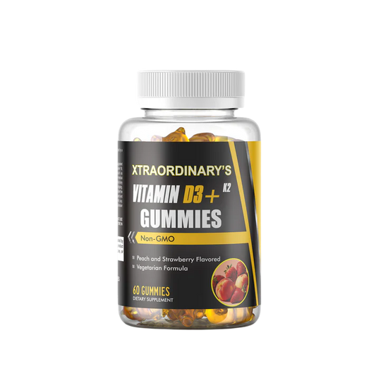 Vitamin D3 + K2 Gummies – Bone & Immune Support