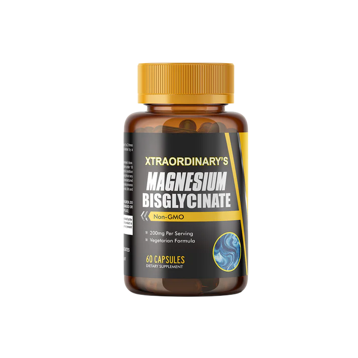Magnesium Bisglycinate 200mg - Mind & Body Support