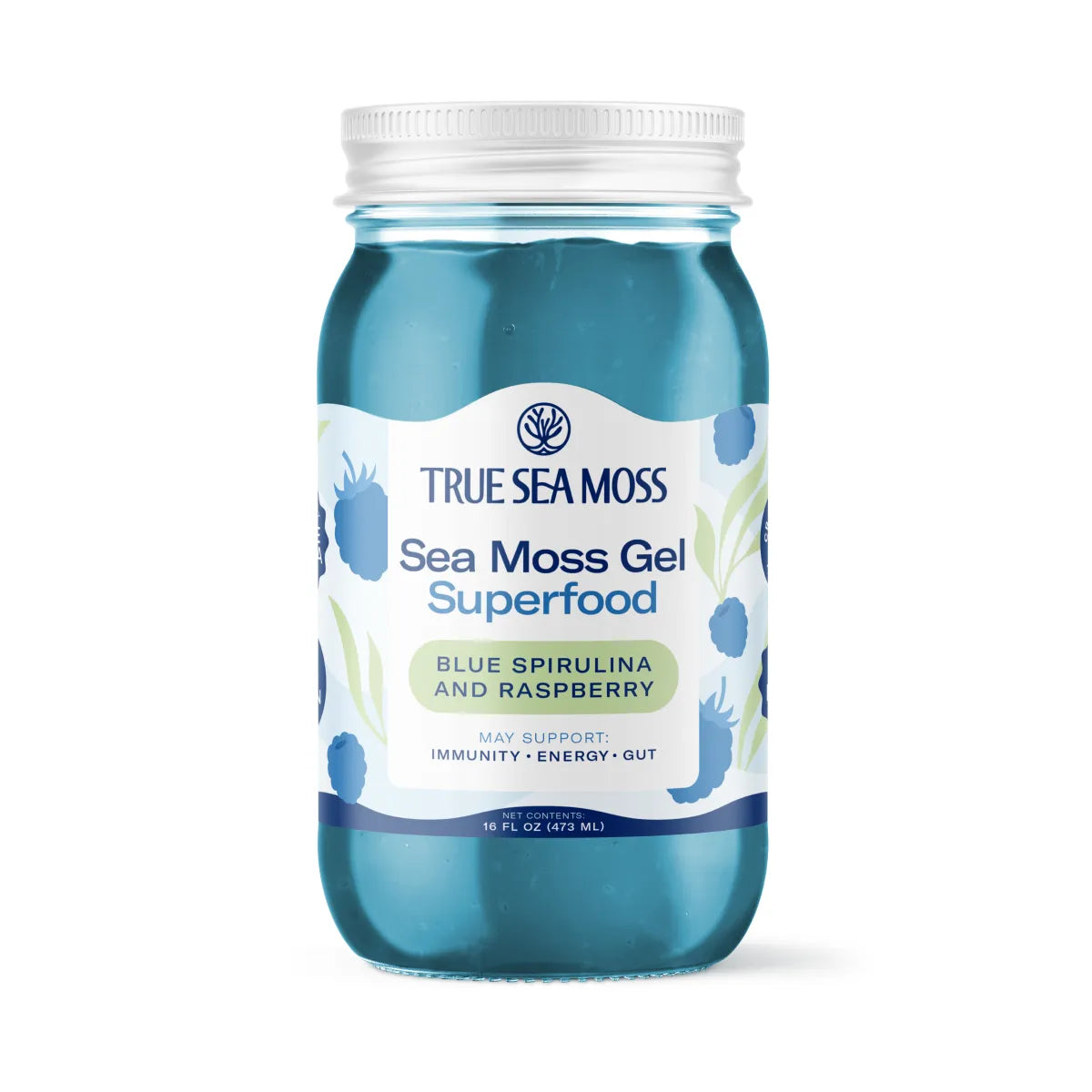 Blue Spirulina Sea Moss Gel