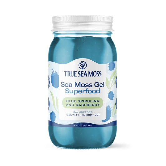 Blue Spirulina Sea Moss Gel