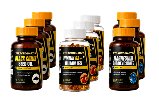 Complete Wellness Bundle – 3 Pack (9 Bottles)