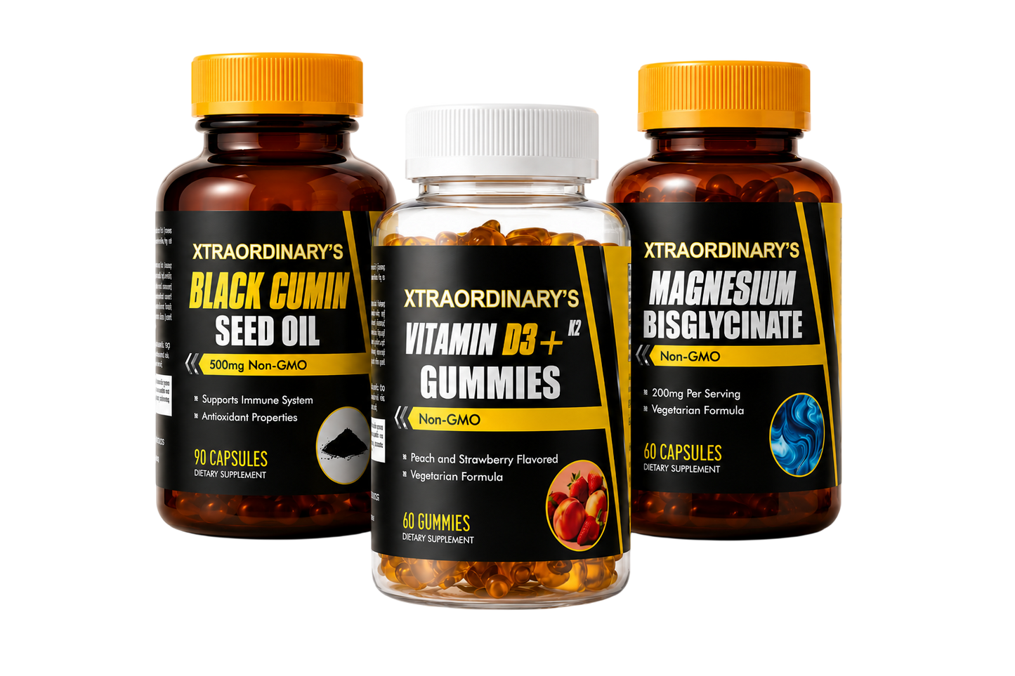 Complete Wellness Bundle (3 Bottles)