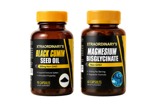 Black Cumin Seed Oil + Magnesium Bisglycinate