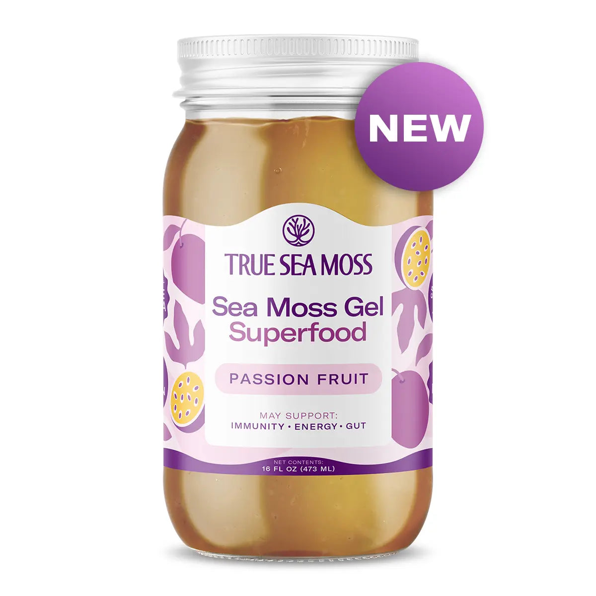 Passion Fruit Sea Moss Gel - 2 Pack